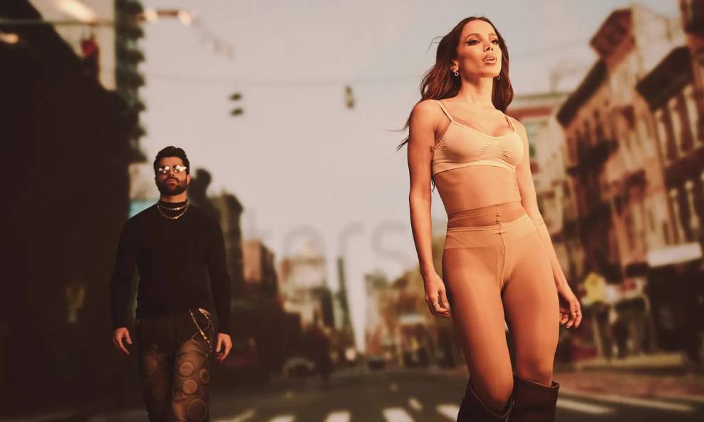 No clipe de “Looking For Love,” Alok e Anitta embarcam em uma busca pelo amor.