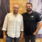 Flavio Holanda, diretor da Start Soluções do Agronegócio, e Thiago Lima, administrador do Complexo Fábio José