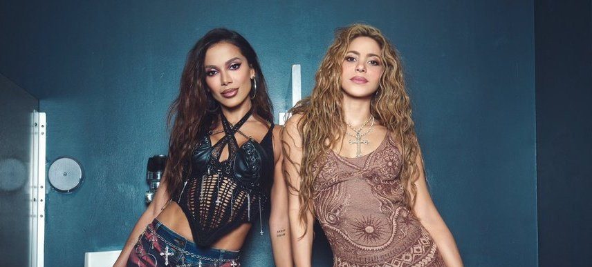 “Ainda não discutimos um feat”, diz Anitta sobre amizade com Shakira.