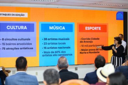 Programação dos 170 anos de Aracaju terá 75 atrações artísticas, esportivas e culturais