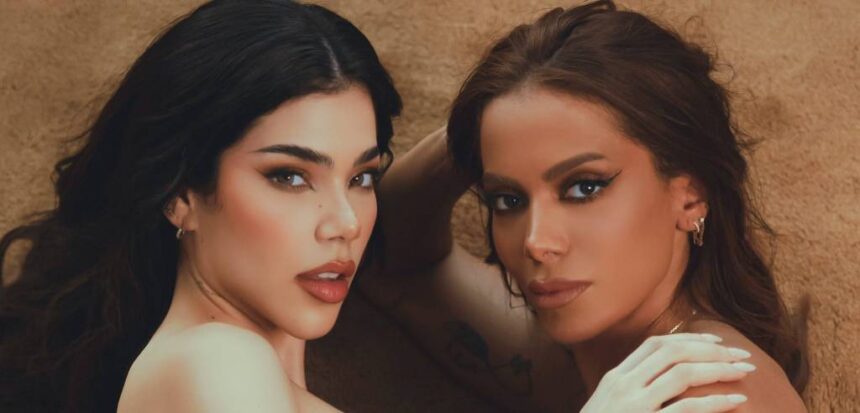 Capa de “En 4” é revelada por Anitta e Kenia OS; single de reguetón chega em breve