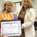 Cantor Geraldo Azevedo recebe título de cidadão sergipano das mãos da deputada Kitty Lima