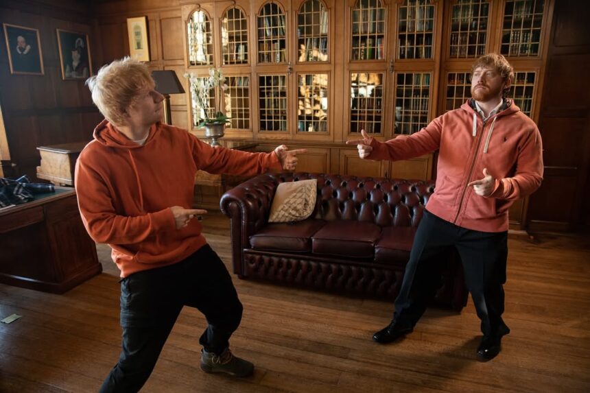 Ed Sheeran comenta clipe com Rupert Grint: “É um vídeo completamente maluco”