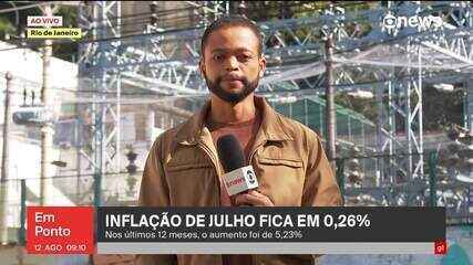 Inflação oficial avança 0,26% em julho, com alta da energia elétrica - Imagem do artigo original