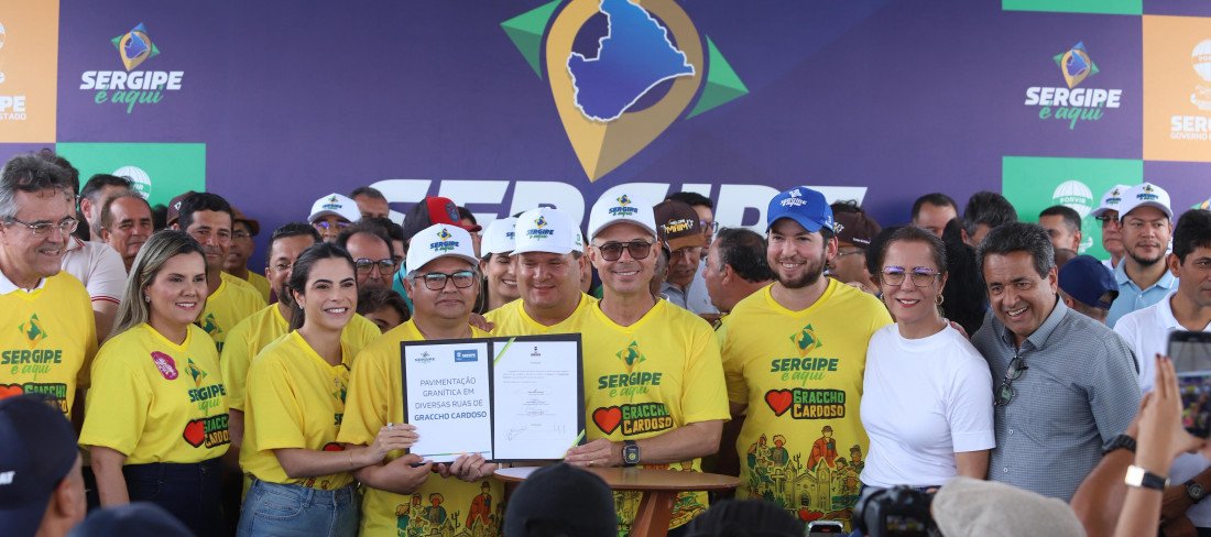 Programa “Sergipe é Aqui” libera novas obras e eleva investimentos em Graccho Cardoso a R$ 140 milhões - Imagem do artigo original