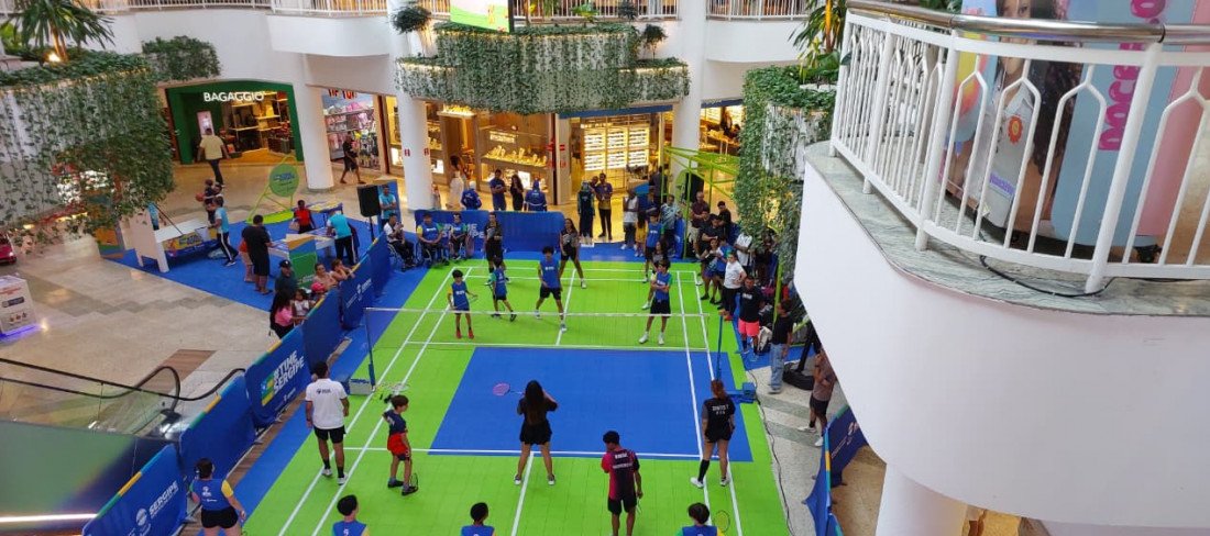 Time Sergipe encerra semana esportiva que levou quadra inédita ao shopping RioMar Aracaju - Imagem do artigo original