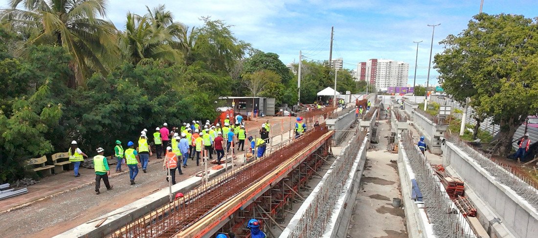 Deputados sergipanos conferem in loco andamento do Complexo Viário Senadora Maria do Carmo - Imagem do artigo original