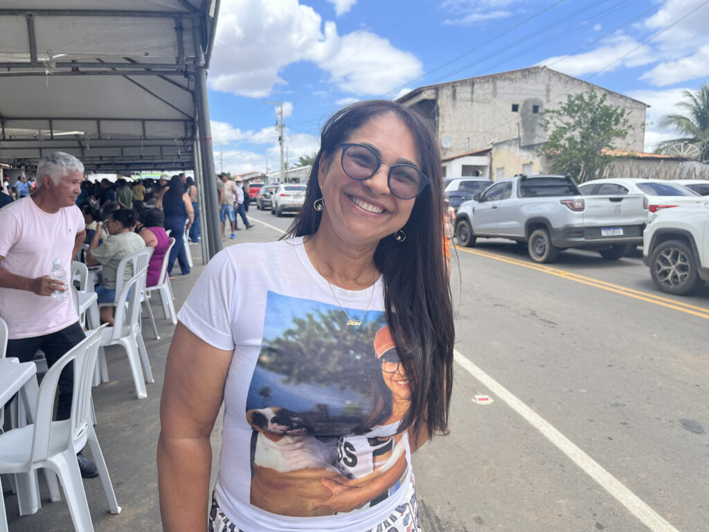 Beatriz Cruz vê no novo empreendimento a realização de um sonho para os moradores. Foto: Ascom DER