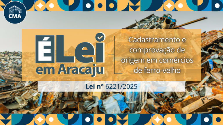 Lei municipal obriga cadastro e prova de origem em ferros-velhos de Aracaju