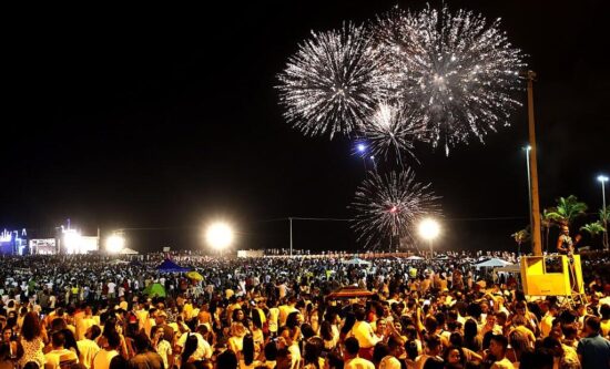 Aracaju confirma atrações locais para o Réveillon 2026 na Orla de Atalaia