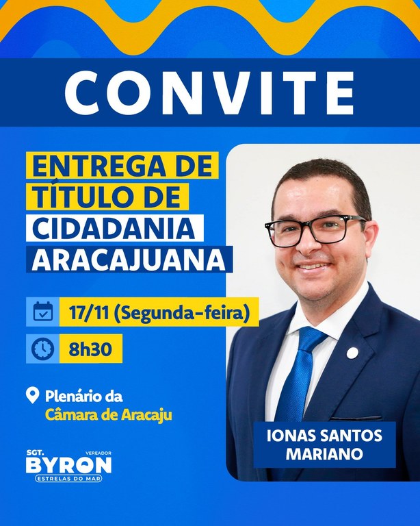 Câmara de Aracaju concede Título de Cidadão Aracajuano ao presidente do CRC-SE
