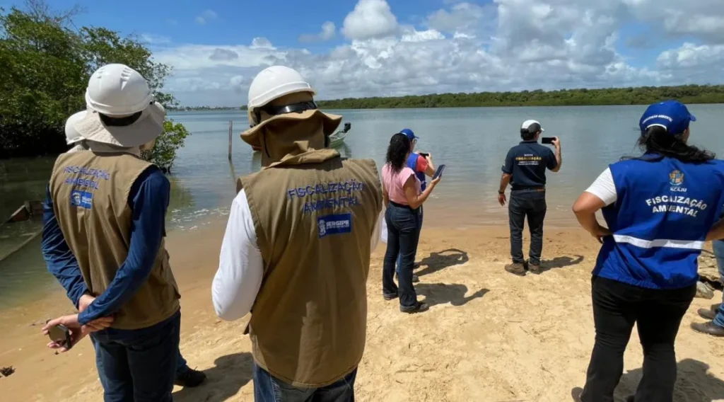 Adema coordena fiscalização conjunta em obra de macrodrenagem na Zona de Expansão de Aracaju