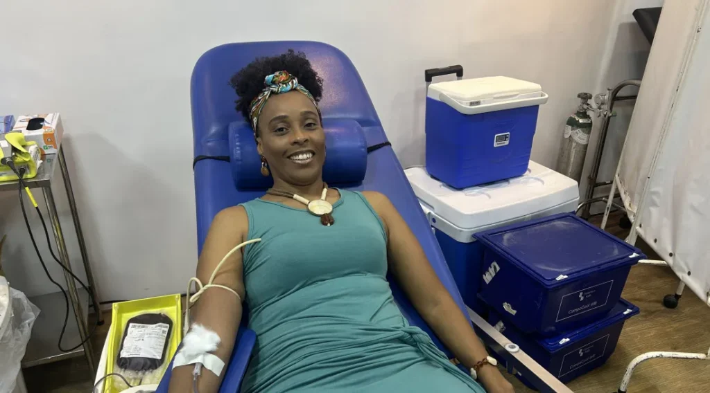 Posto temporário do Hemose no Shopping Jardins registra 220 doações de sangue em 53 dias