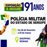 Banner Exposicao 191 anos PMSE no Riomar 1