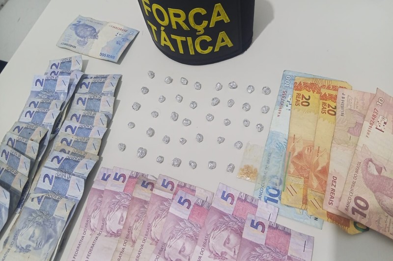 Suspeito de tráfico é detido pela PM em Brejo Grande