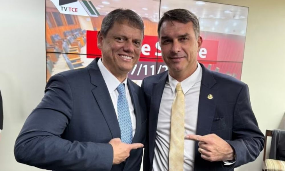 tarcisio de freitas e flavio bolsonaro 1