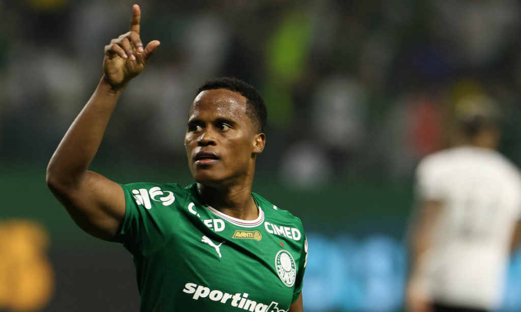 Palmeiras supera Botafogo e assume a ponta do Brasileirão