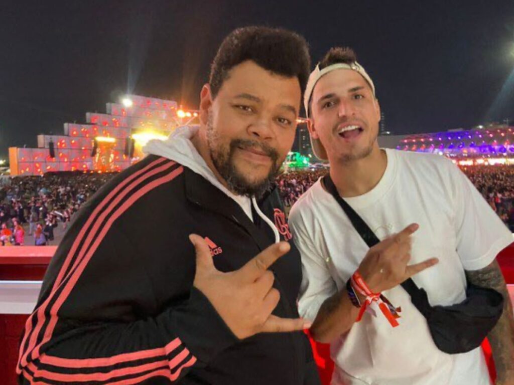 Babu Santana e Felipe Prior