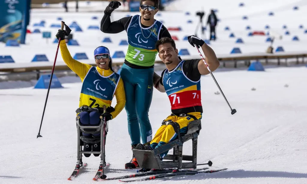 Brasil tenta repetir pódio na prova de 20 km e encerra Paralimpíada de Inverno neste domingo