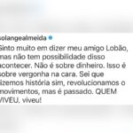 Solange Almeida encerra boatos de volta e fala em ‘vergonha’