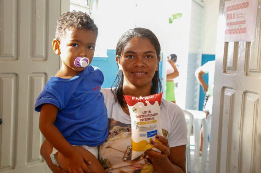 PAA Leite dobra cobertura e chega a 6,5 mil famílias em SE