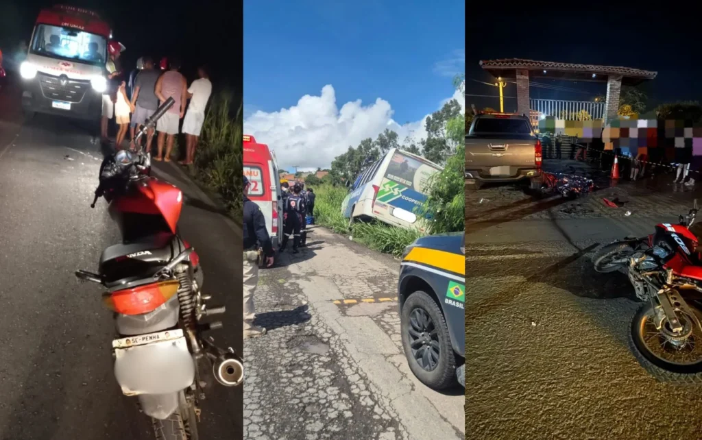 Sergipe registra 3 colisões; 2 mortes e 3 feridos no fim de semana