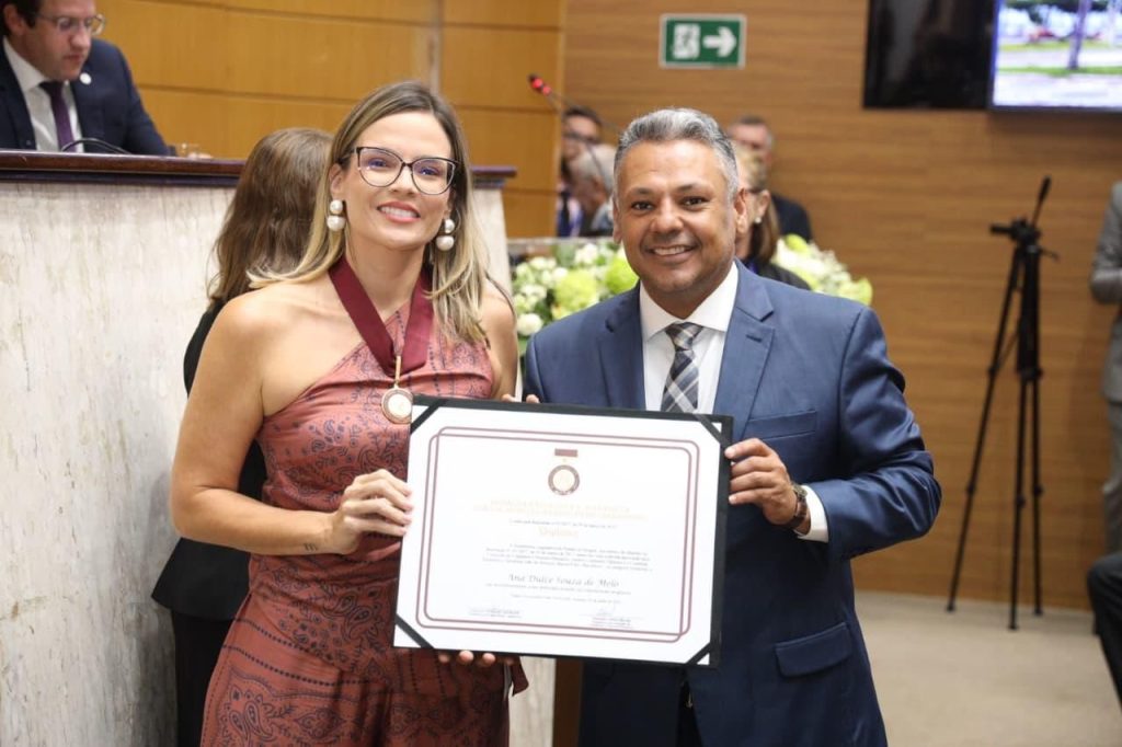 assembleia concede medalha jo o de menezes a ana dulce super 20260604