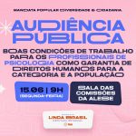 assembleia debate valoriza o dos psic logos em se saiba como 20260610