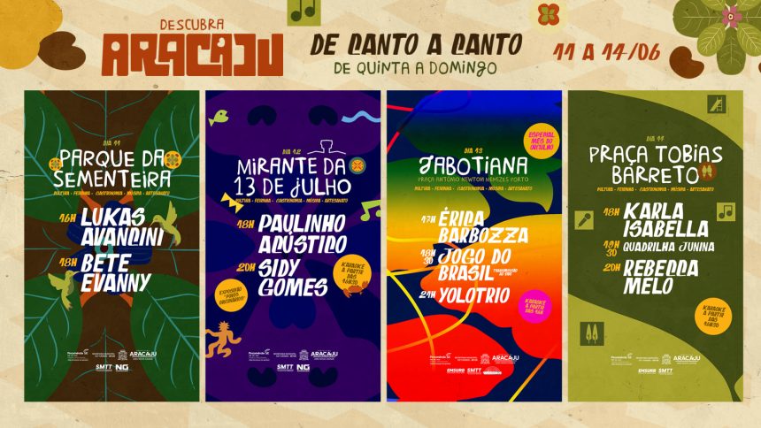 quatro bairros de aracaju recebem shows e gastronomia gratui 20260611