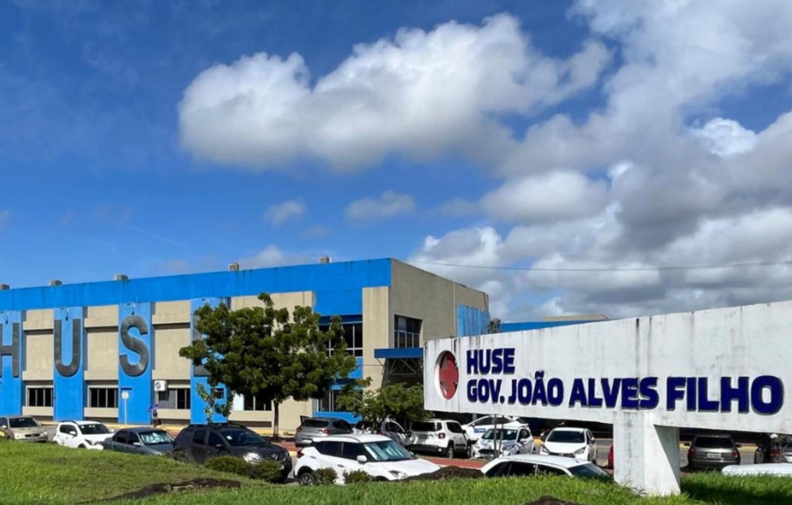Fachada do Hospital de Urgências de Sergipe