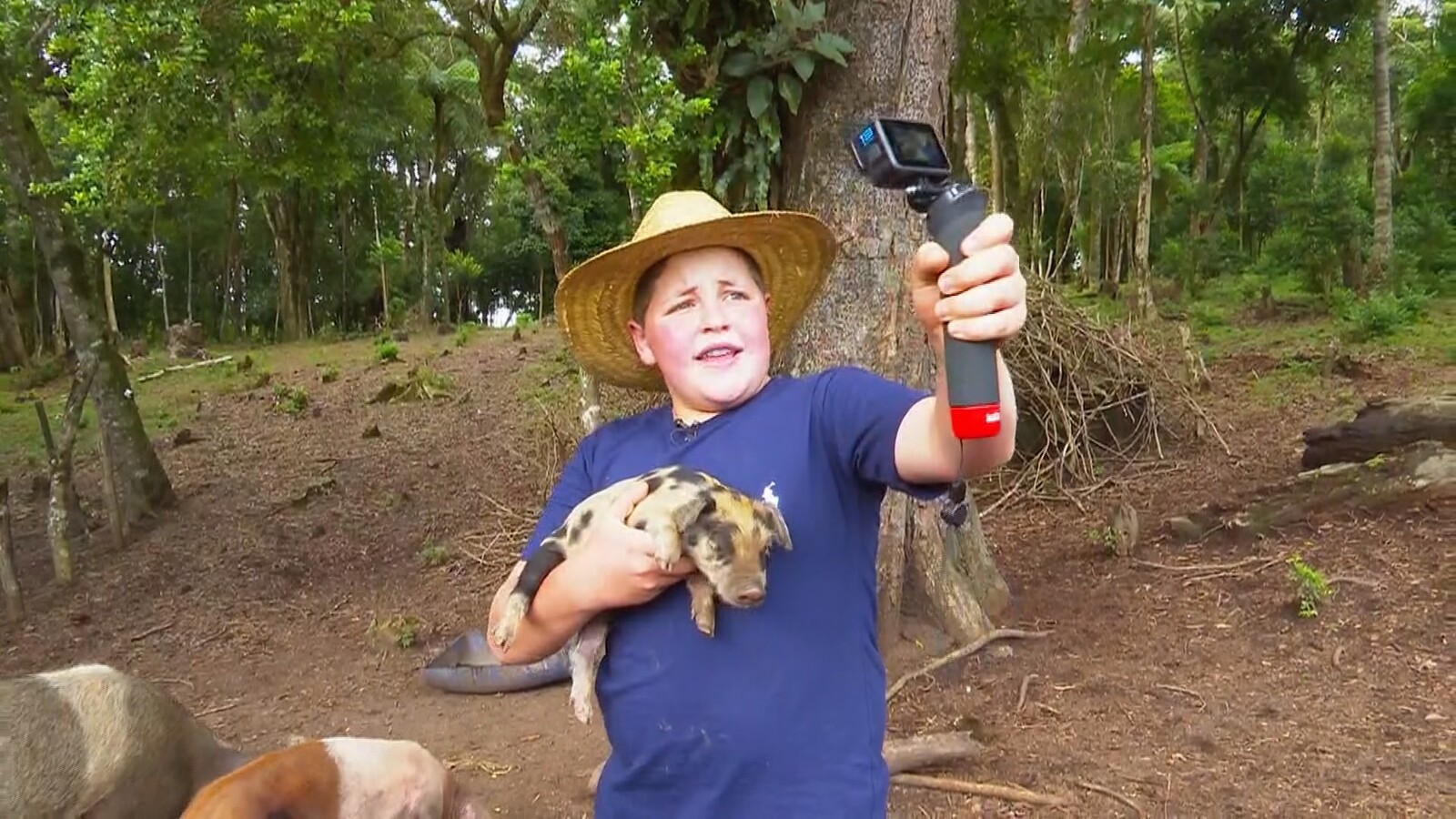 Lucas Gabriel da Silva, o 'influencer da roça'