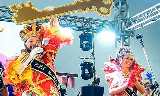 Entrega da chave da cidade ao Rei Momo e à Rainha do Carnaval 2026 - Foto: PMA