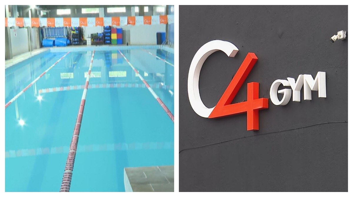 Piscina da academia