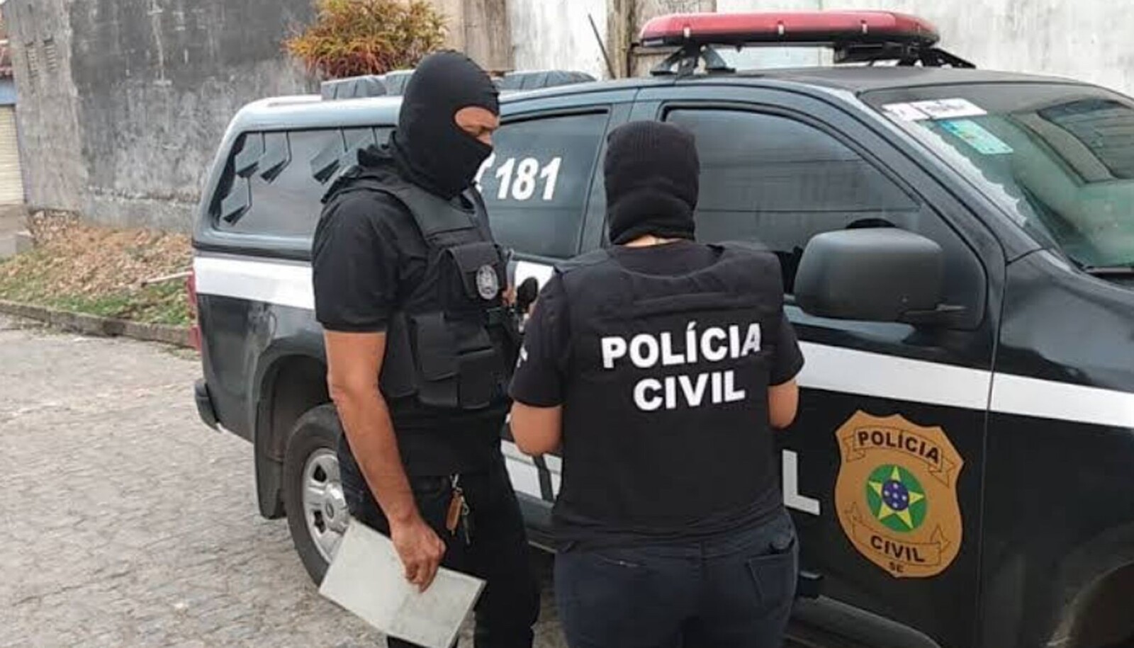 Viatura da Polícia Civil de Sergipe