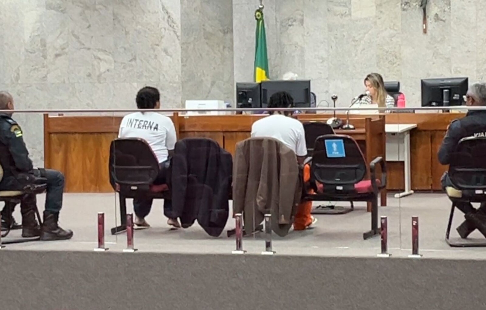 Fórum Gumercindo Bessa, em Aracaju, onde ocorre o julgamento