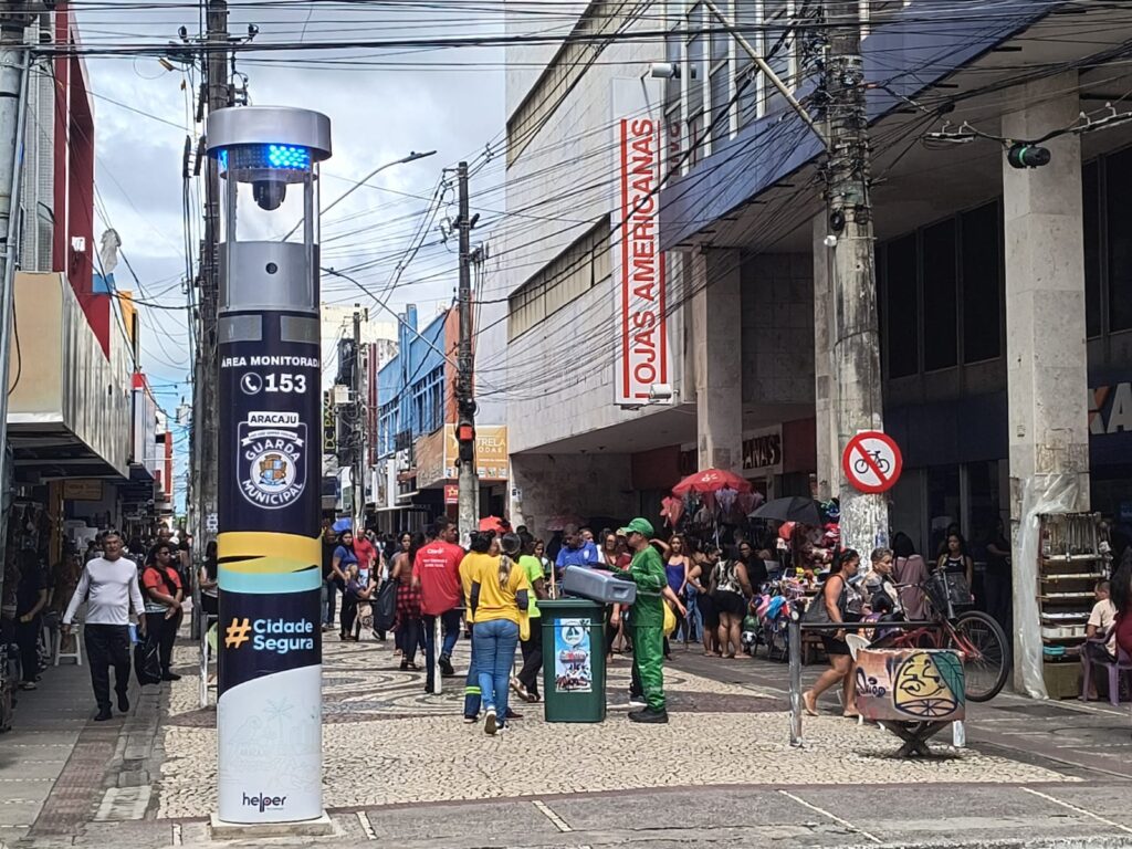 aracaju ganha 20 totens inteligentes com c meras 360 e recon 20260715