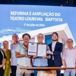 artistas e mestres celebram reforma do teatro lourival bapti 20260702