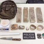 BPChoque encontra 4,3 kg de maconha após denúncia de roubo em Japãozinho