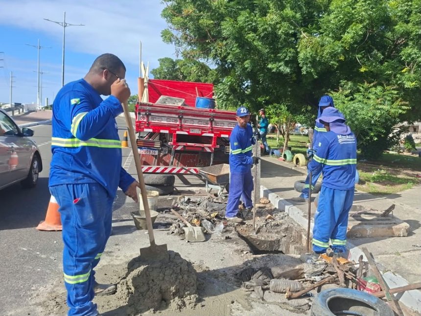 emurb faz manuten o na drenagem de 18 bairros de aracaju 20260706