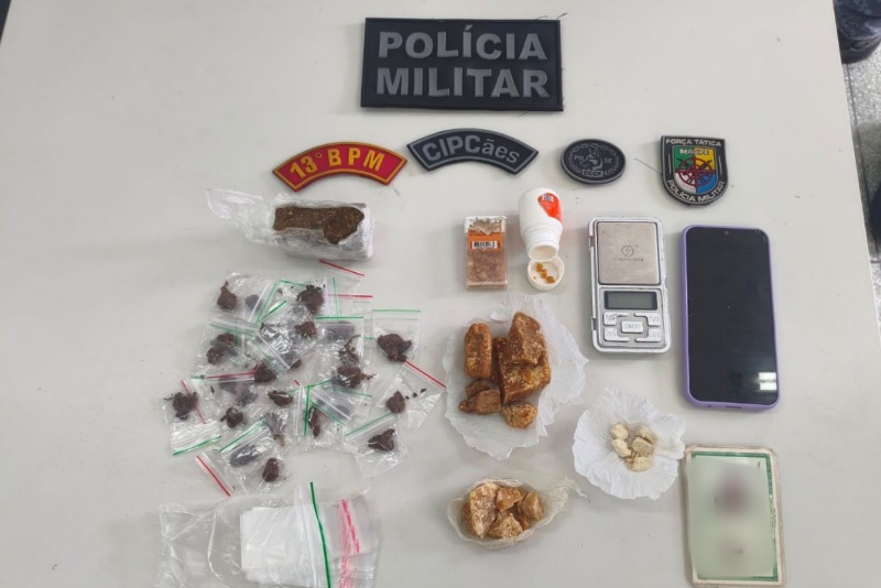 Força Tática prende mulher por suspeita de tráfico no Mosqueiro