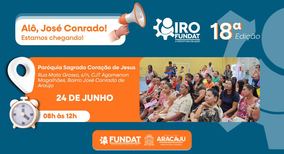 Giro Fundat leva emprego e serviços gratuitos ao José Conrado nesta sexta