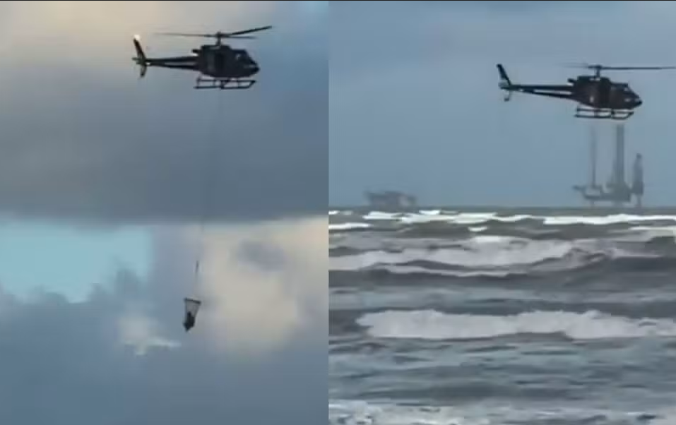 GTA de Sergipe realiza resgate de kitesurfista em alto-mar