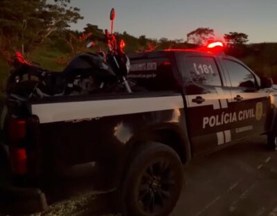 Operação conjunta fecha desmanche de motos em Riachuelo