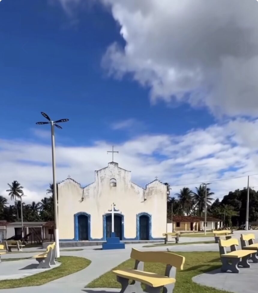 Pacatuba inaugura Praça Jean Goes Martins revitalizada no povoado Rancho