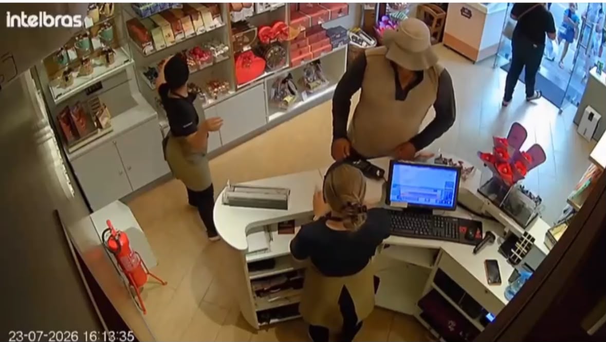 PM prende suspeito de roubo em loja de chocolates de Nossa Senhora da Glória