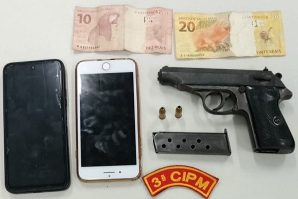 pol cia apreende arma ap s persegui o a motociclista em pau 20260709