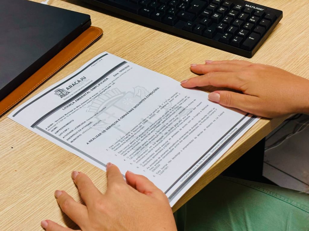 prefeitura de aracaju emite 793 licen as ambientais no prime 20260706