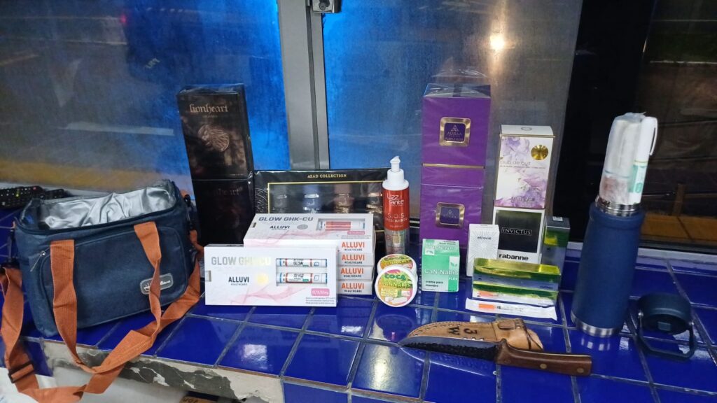 PRF intercepta carga irregular de medicamentos e perfumes em Cristinápolis