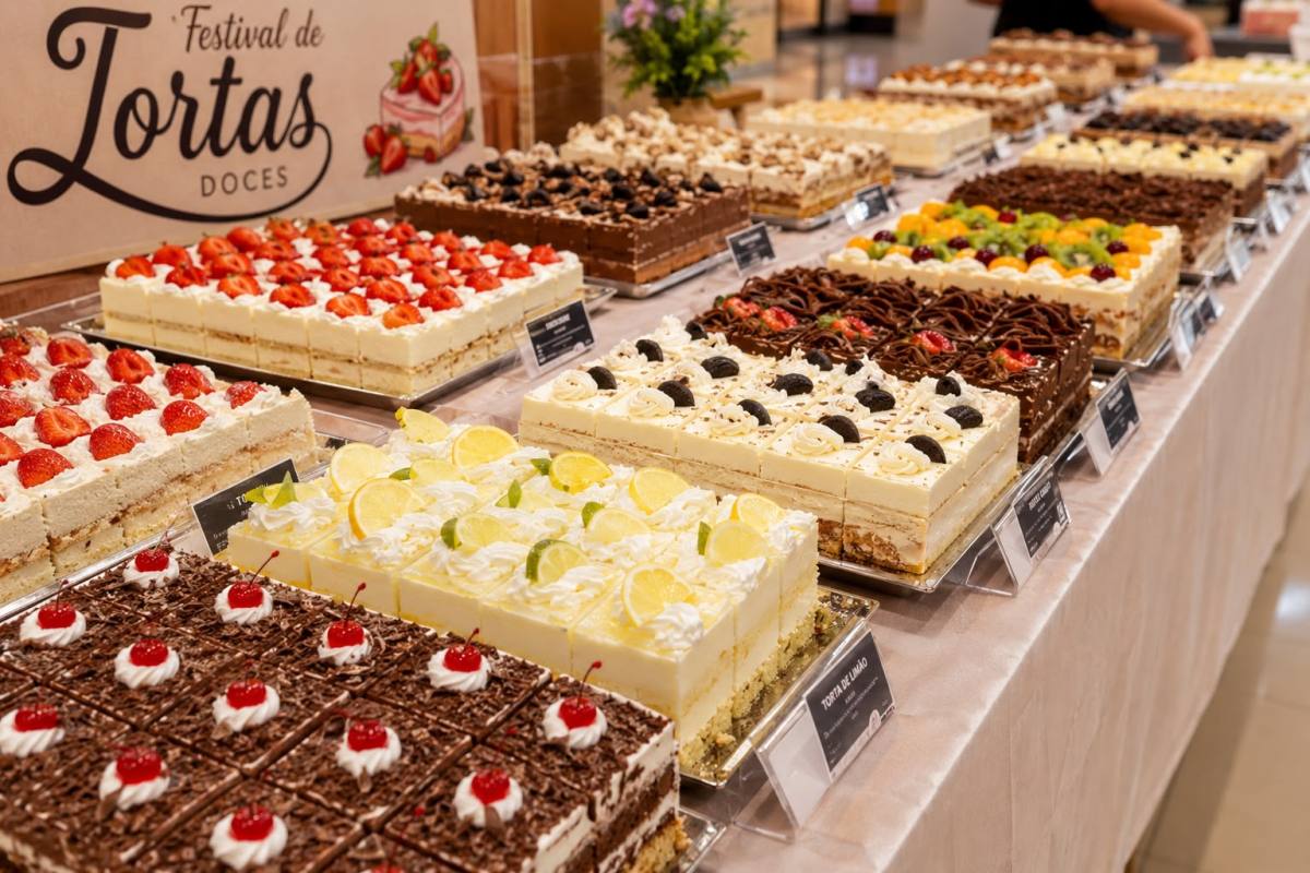 Prove 20 sabores: Festival de Fatias de Torta acontece neste sábado