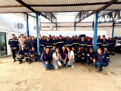 Aracaju encerra Agosto Lilás com palestra em empresa da construção